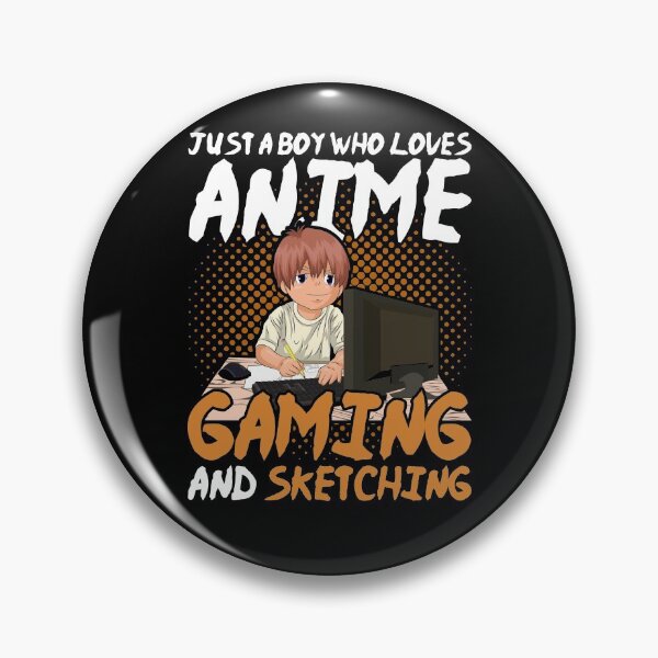 Item preview, Boy Anime Sketching Gaming Otaku Manga  designed and sold by bestshirtdesign.