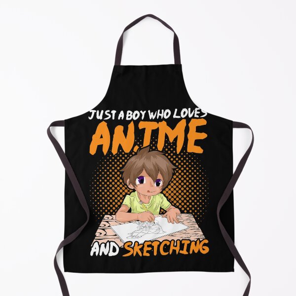Item preview, Just A Boy Who Loves Anime And Sketching designed and sold by bestshirtdesign.