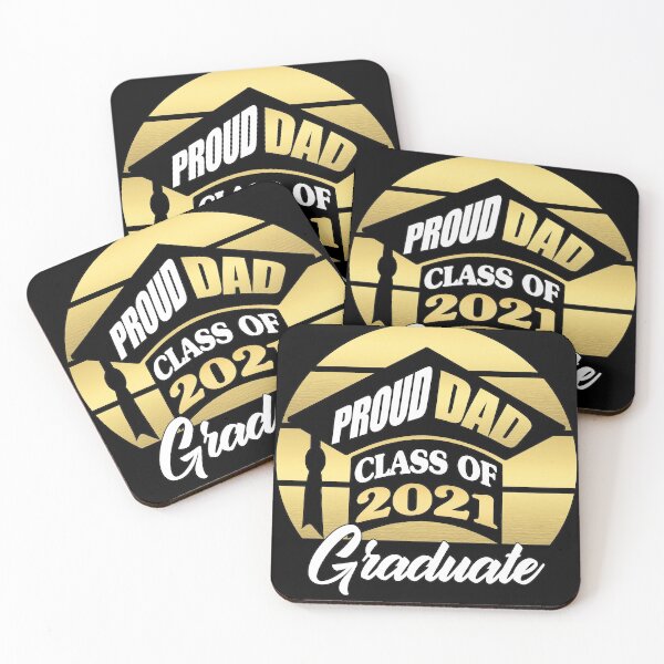 Item preview, Graduation Proud Dad Of A Class Of 2021 Graduate Senior designed and sold by SaliDesigner.