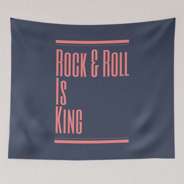 Item preview, Rock  Roll Is King designed and sold by TwistStationery.