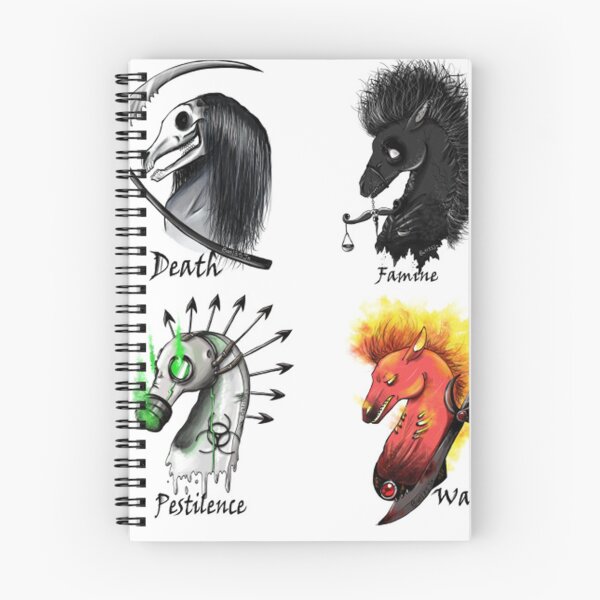 Item preview, The Four Horsemen (4) designed and sold by KaylahLamb.