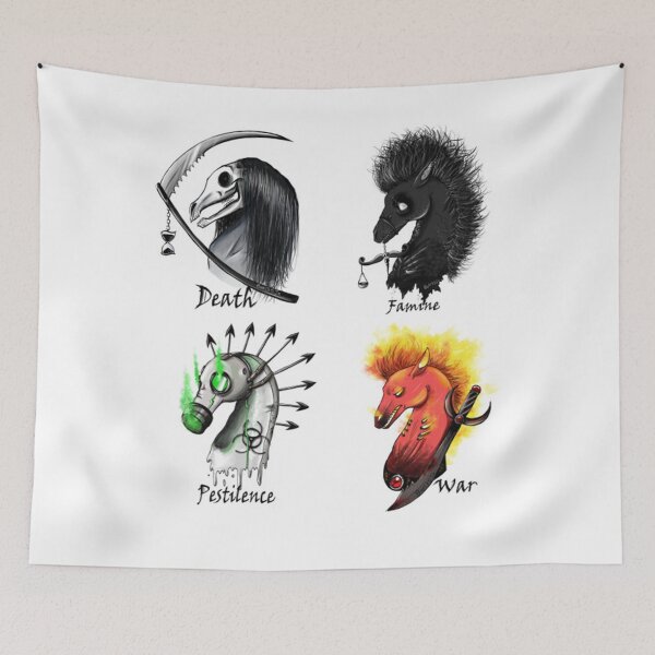 Item preview, The Four Horsemen (4) designed and sold by KaylahLamb.