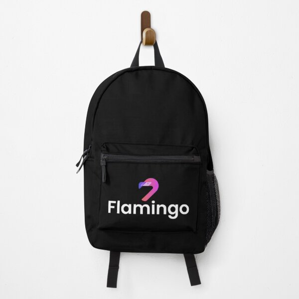 Item preview, Cryptocurrency: Flamingo Finance (FLM) black with text designed and sold by Bouzdesigns.