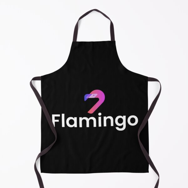 Item preview, Cryptocurrency: Flamingo Finance (FLM) black with text designed and sold by Bouzdesigns.