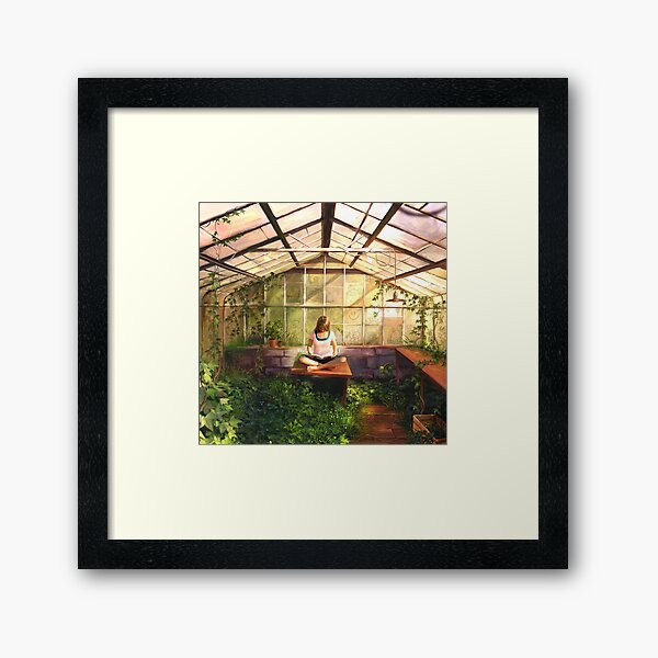 The Reader's Hideout Framed Art Print