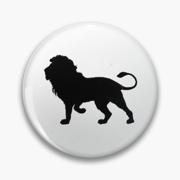 Item preview, Black and white lion designed and sold by Hooria-awan.