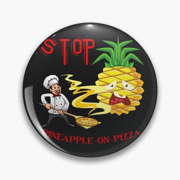 Item preview, No pineapple on the pizza funny pizzaiolo designed and sold by Le-tee-shop.