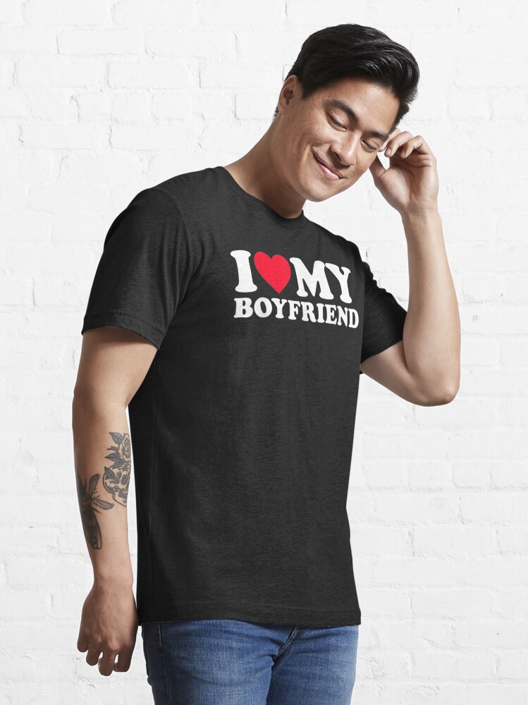 Discover I Love My Boyfriend Shirt I Heart My Boyfriend Shirt BF | Essential T-Shirt 