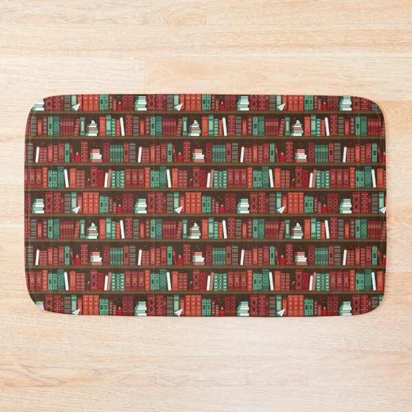 Item preview, Bookworm, seamless pattern designed and sold by Veronika Schmidt.