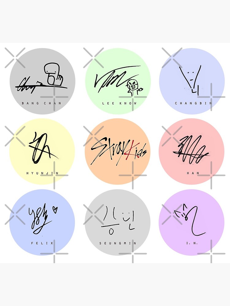 Stray Kids Signature Pattern