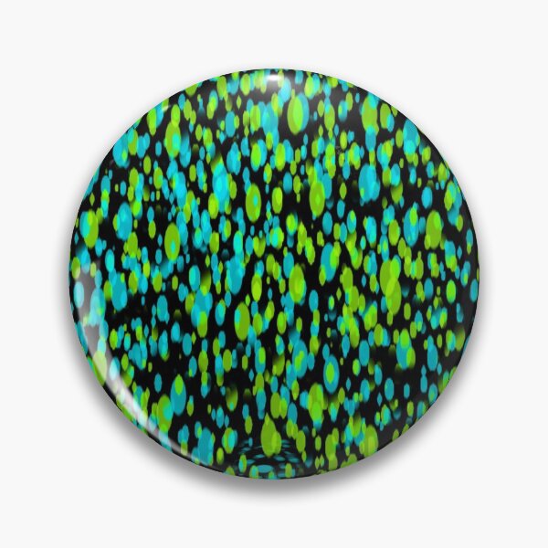 Item preview, little dots pattern green and blue color (black background) designed and sold by riceayoj.