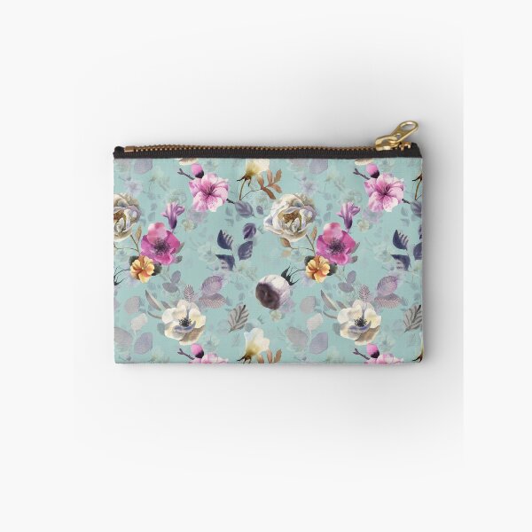 Item preview, White flowers. Turquoise designed and sold by Emma   Reznikova.