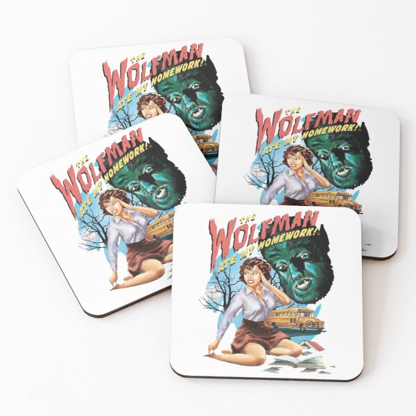 Item preview, The Wolfman Ate My Homework  designed and sold by KaylahLamb.