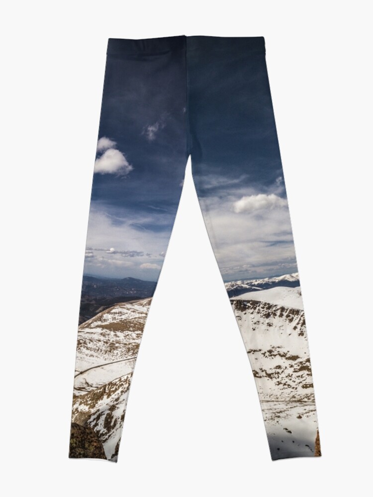 Alternate view of Looking around Mt Evans Leggings