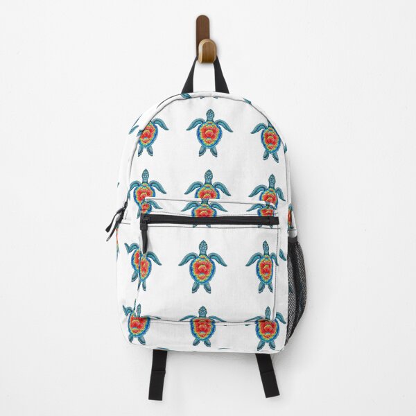 Item preview, Tie Dye Save The Turtles illustration Blue designed and sold by Studio Bako.