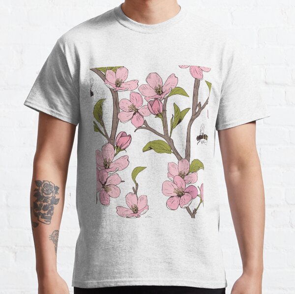 off white cherry blossom tee