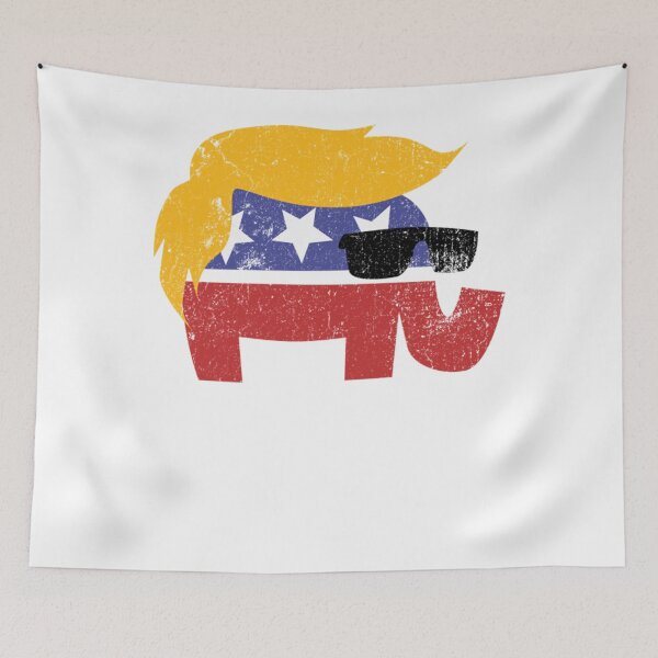 Aperçu de l'œuvre TRUMP - Éléphant Trump créée et vendue par KaylahLamb.