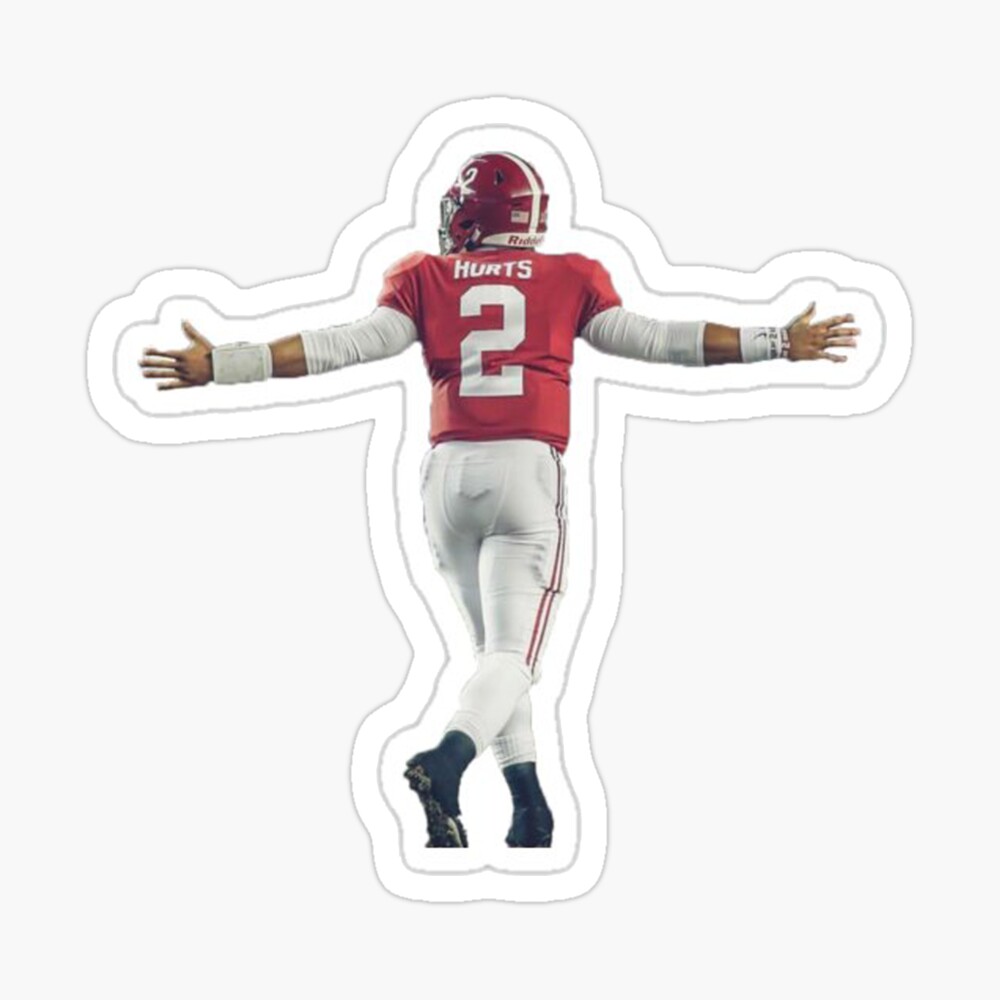 jalen hurts alabama jersey iPad Case & Skin for Sale by sbrstore