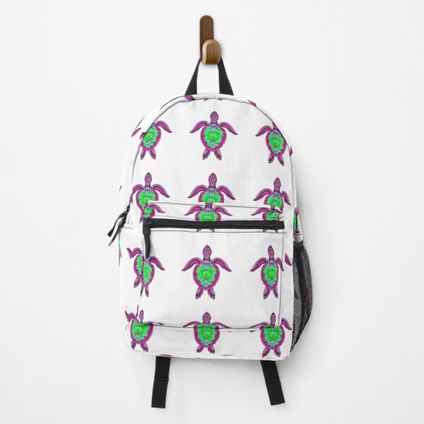 Item preview, Tie Dye Save The Turtles illustration purple designed and sold by Studio Bako.