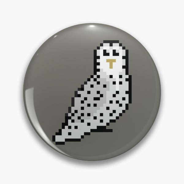 Item preview, Pixel Art Snowy Owl designed and sold by Sauropsida.