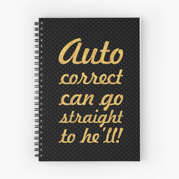Item preview, Auto correct... Inspirational Quote designed and sold by Powerofwordss.