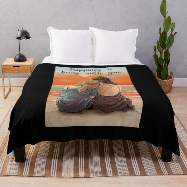 Item preview, Beach Lesbian Couple Happiness is being with you designed and sold by SeanRichar.