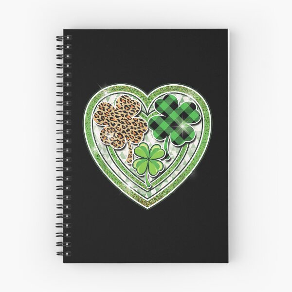 Item preview, St Patricks Day Women Green Buffalo Plaid Leopard Shamrock  designed and sold by sariyahharry.