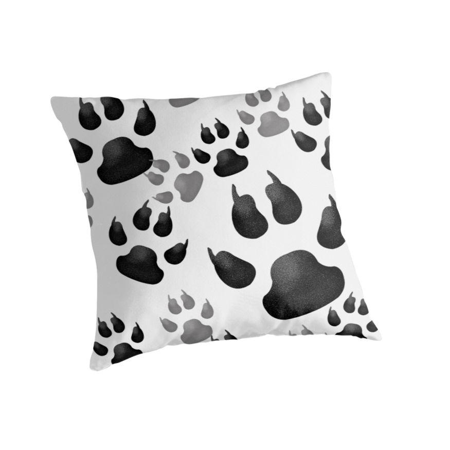 cat paw cushion pillow