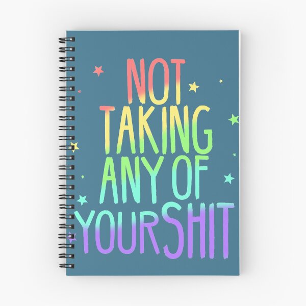 Item preview, not taking any of your shit designed and sold by FandomizedRose.
