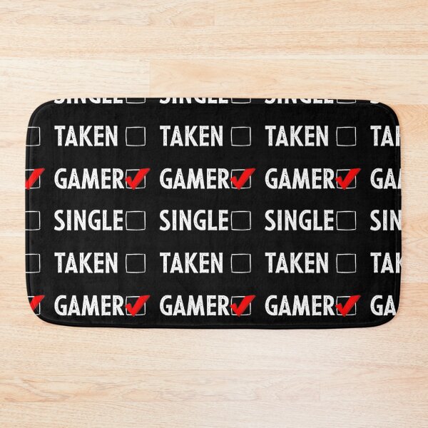 Item preview, Single Taken Gamer Relationship Status Funny Gift  designed and sold by VeroniquePlazy.