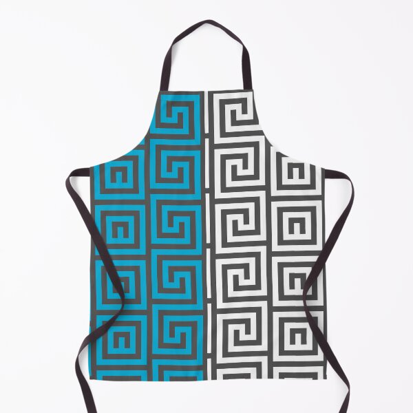 Item preview, Funky geometric pattern in blue designed and sold by DeliriousSteve.