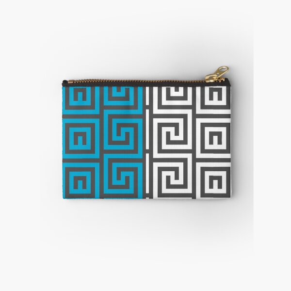Item preview, Funky geometric pattern in blue designed and sold by DeliriousSteve.