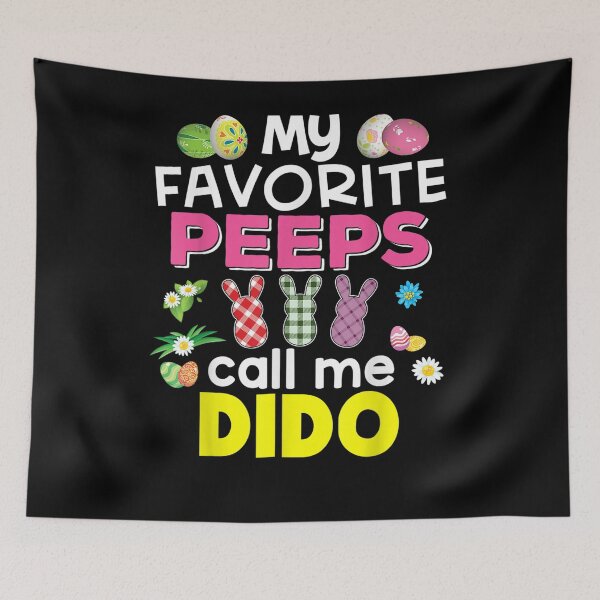 Item preview, My Favorite Peeps Call Me Dido Bunny Family Egg Hunt Love  designed and sold by sariyahharry.