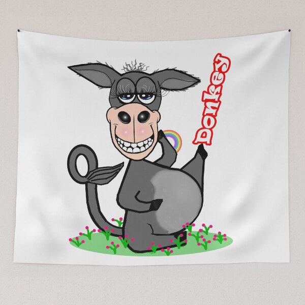Item preview, Funny Donkey  designed and sold by Shirley cute art .