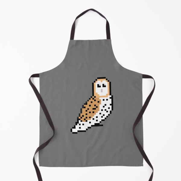 Item preview, Pixel Art Barn Owl designed and sold by Sauropsida.
