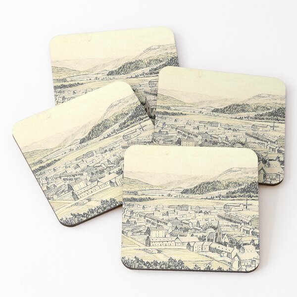 Item preview, Vintage Illustration of Innerleithen, Scottish Borders designed and sold by yourscotborders.