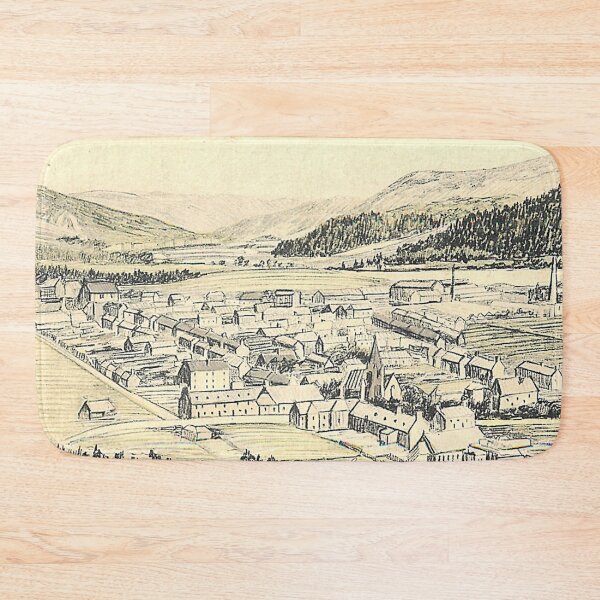Item preview, Vintage Illustration of Innerleithen, Scottish Borders designed and sold by yourscotborders.