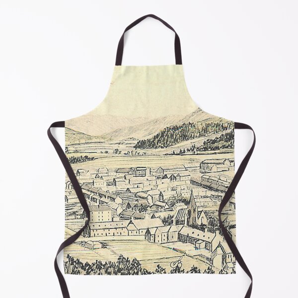 Item preview, Vintage Illustration of Innerleithen, Scottish Borders designed and sold by yourscotborders.