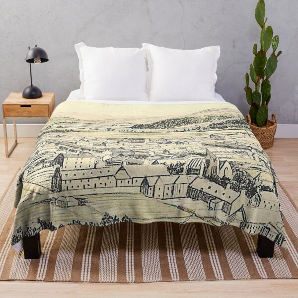Item preview, Vintage Illustration of Innerleithen, Scottish Borders designed and sold by yourscotborders.