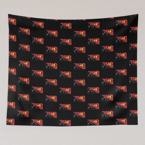 Item preview, PNG - Papua New Guinea Flag designed and sold by PNG-pikinini.