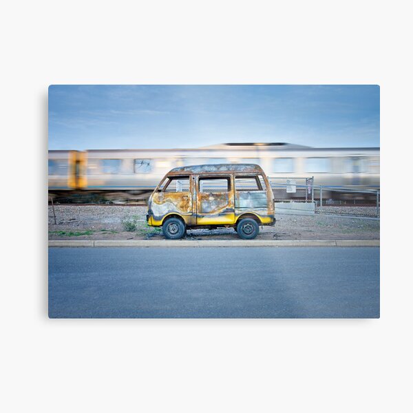 As the world passes by Metal Print