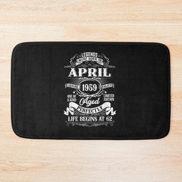 Item preview, April 1959 62nd Birthday Gift 62 Year Old Men Women T-Shirt designed and sold by Lukifo-Paladin.