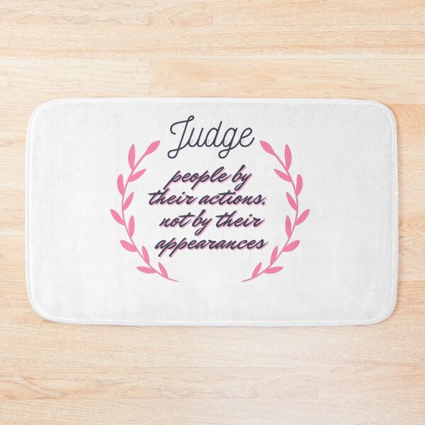 Item preview, No one judge me designed and sold by ArtisanDesigner.