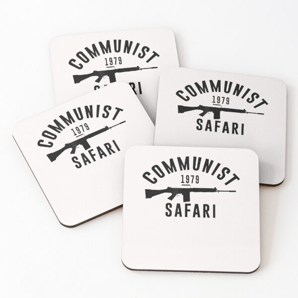 Item preview, Communist Safari T-Shirt designed and sold by Lukifo-Paladin.