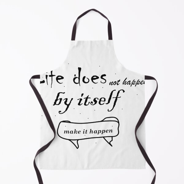 Item preview, Life does not happen by itself make it happen designed and sold by Phoebe (meaning radiant) Millie.