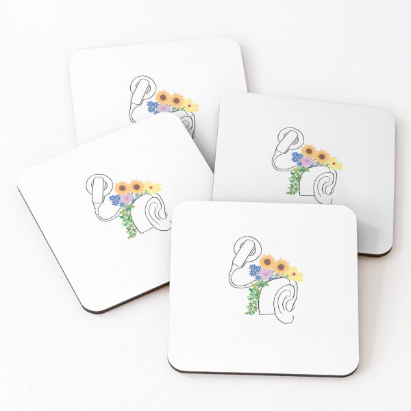 Item preview, Cochlear Implant Flower Design designed and sold by kim mcgregor.