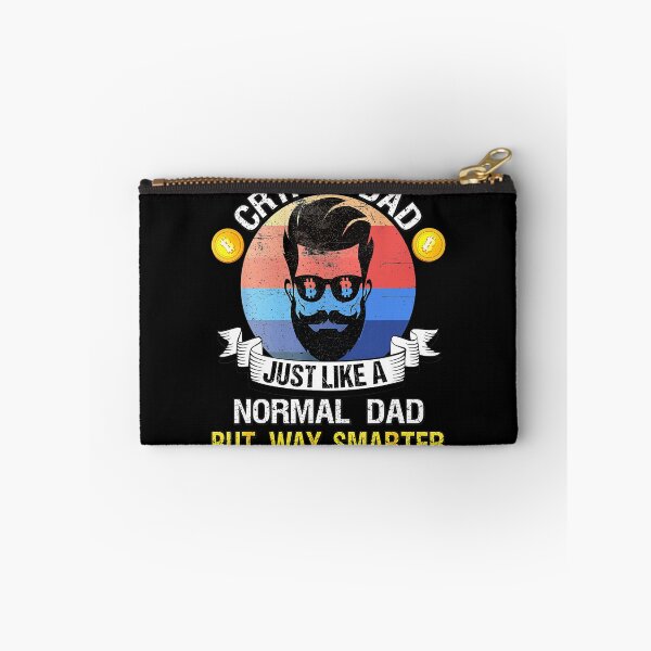 Item preview, Bitcoin Dogecoin Crypto Dad Just Like A Normal Dad designed and sold by peaksholecarron.