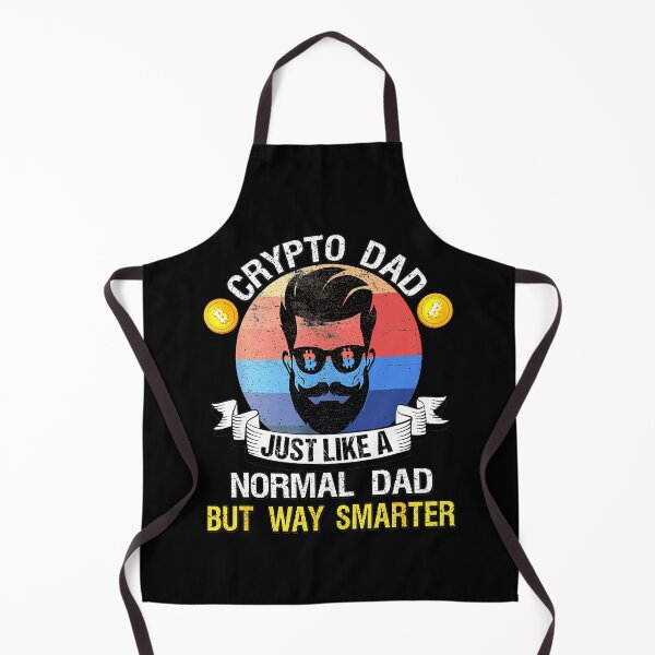 Item preview, Bitcoin Dogecoin Crypto Dad Just Like A Normal Dad designed and sold by peaksholecarron.