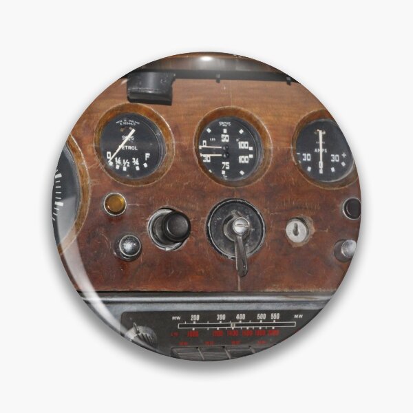 Item preview, Vintage car dashboard and old analogue car radio  designed and sold by Vision4art by Conway.
