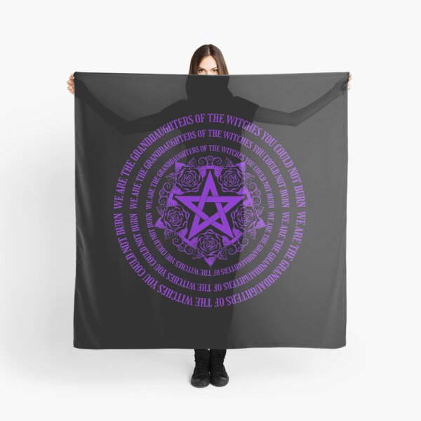 Item preview, We are the granddaughters of the witches you could not burn - pentagram - purple designed and sold by Live2211.